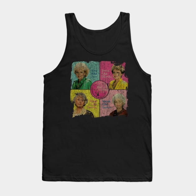 Golden Girls Squad Cracked Tank Top by manganto80s